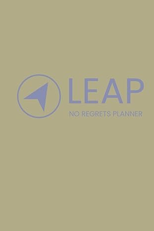 Leap No Regrets Planner