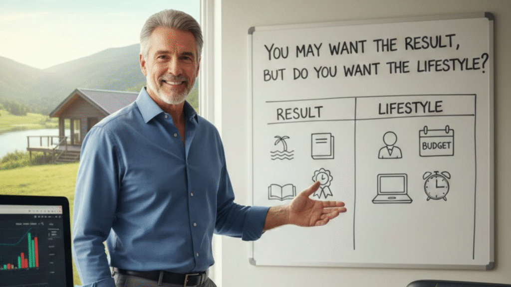 You Want the Result, But Do You Want the LIfestyle?